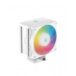 DEEPCOOL Cooler -AG500 DIGITAL WH ARGB-, Gammaxx Series, Intel Socket LGA1700/1200/1151/1150/1155 & AMD AM5/AM4, up to 240W, 1x ARGB PWM fan:120x120x25mm, 300~1950 RPM±10%, <29.4 dB(A), 67.88 CFM, 4-pin PWM, Fluid Dynamic Bearing, 5x 6mm Cooper heatpipes,